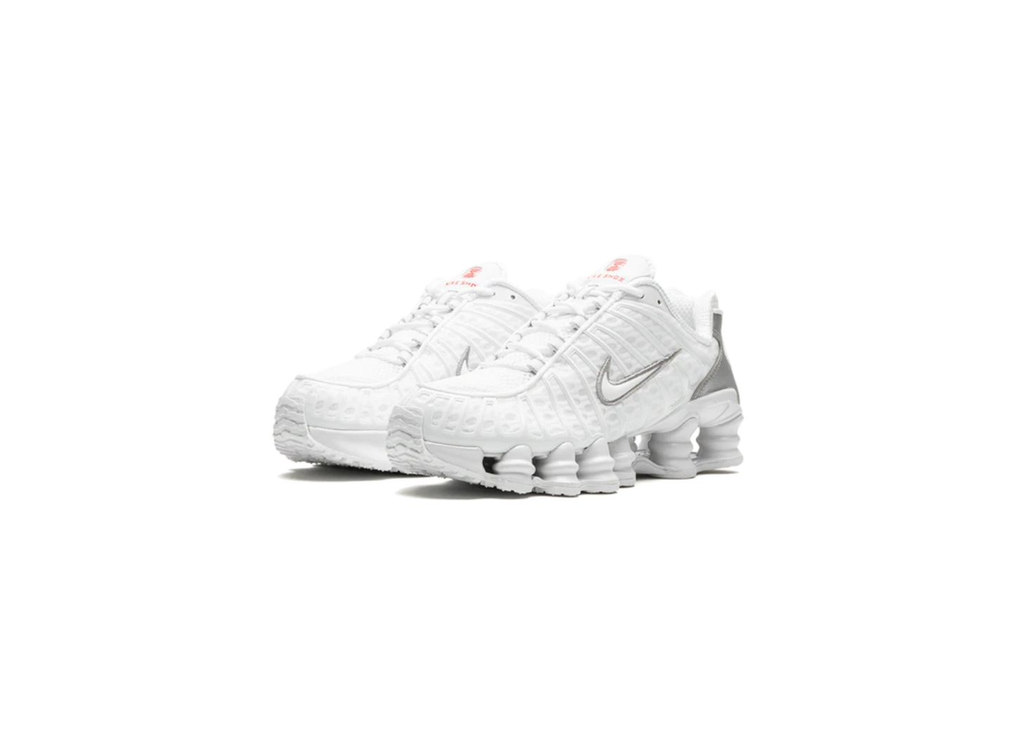 Nike Shox TL White Metallic Silver