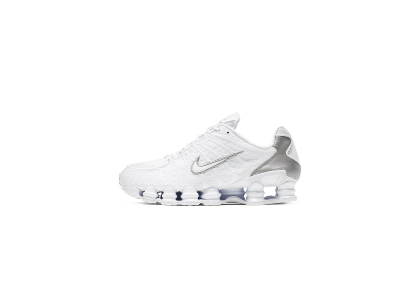 Nike Shox TL White Metallic Silver