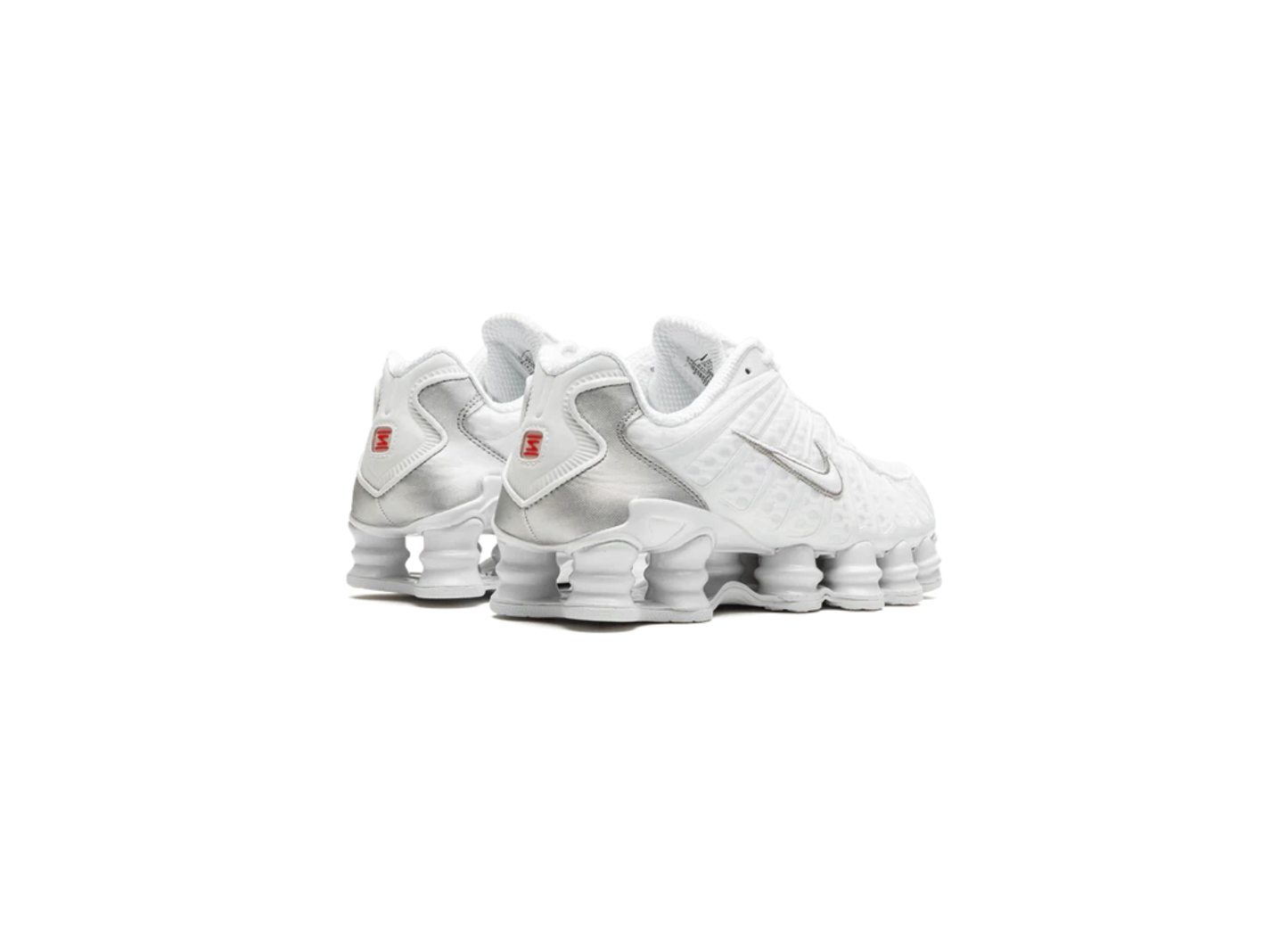 Nike Shox TL White Metallic Silver