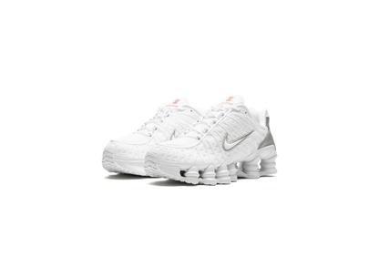 Nike Shox TL White Metallic Silver