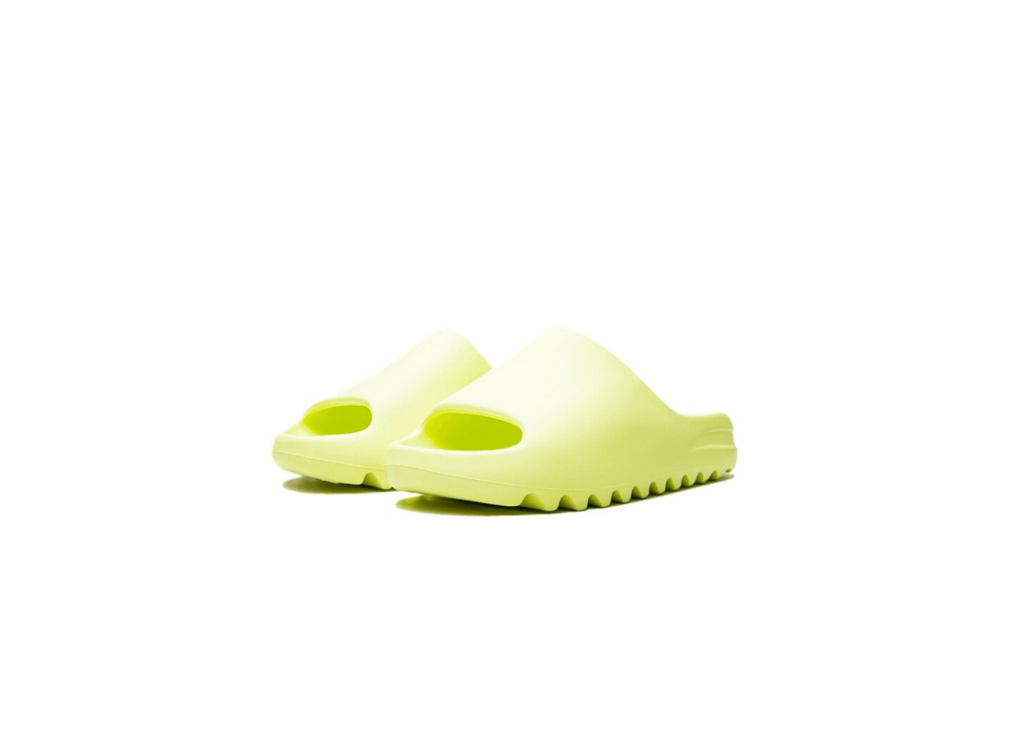 Adidas Yeezy Slide Green Glow