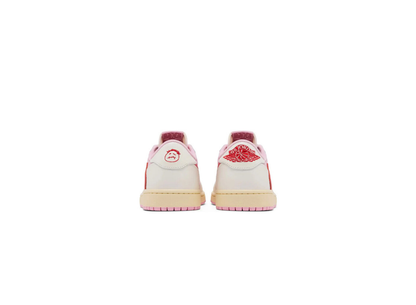 Air Jordan 1 Retro Low OG SP Travis Scott Sail 'Tropical Pink'