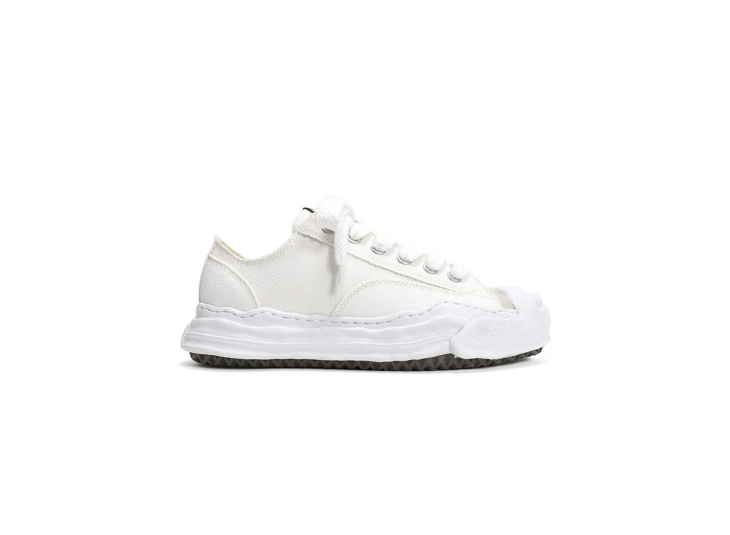 Maison Mihara Yasuhiro Hank OG Sole Canvas Low White