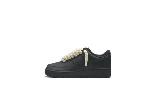 Nike Air Force 1 Black Rope Laces '"Beige"
